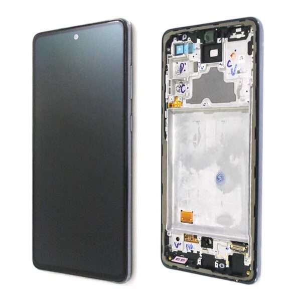Pantallas para Samsung A71 color negro dos caras