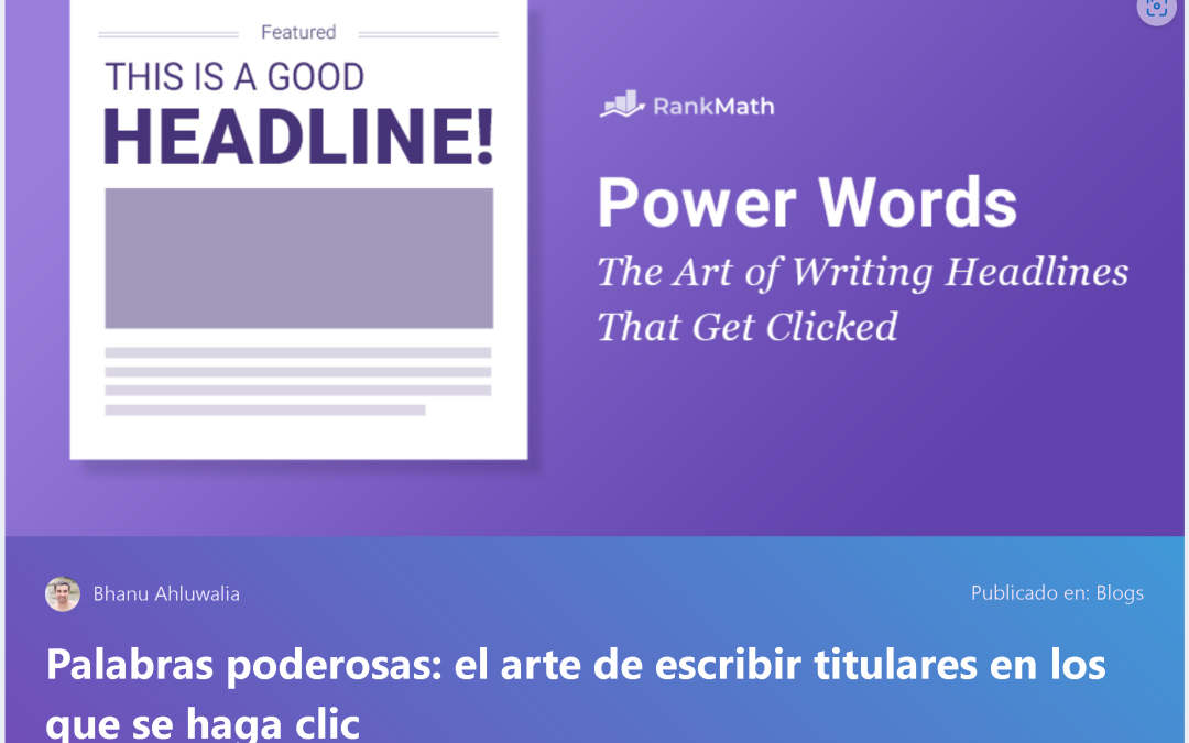 Palabras poder a tus palabras
