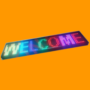 Letreros LED BIENVENIDOS