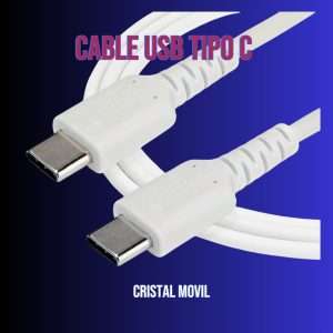 Cable usb tipo c