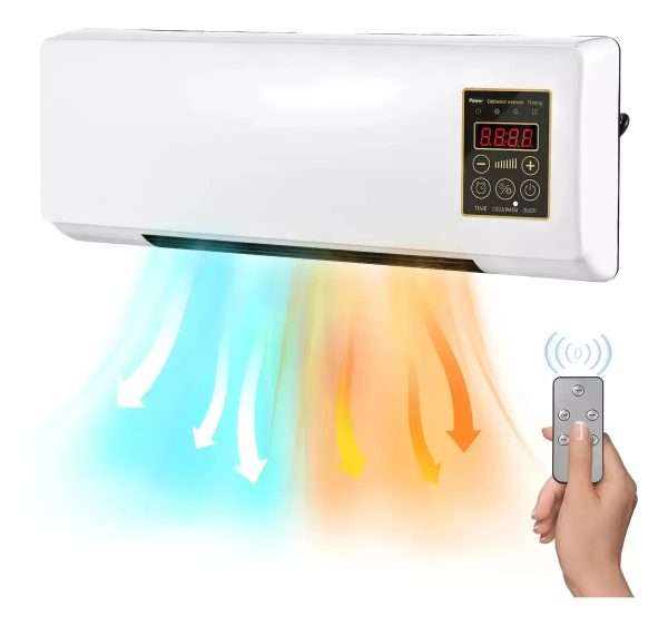 Calefactor aire acondicionado de pared ahorrador