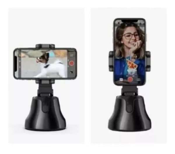 Soporte Celular Selfie 360° seguimiento inteligente en oferta - Imagen 2