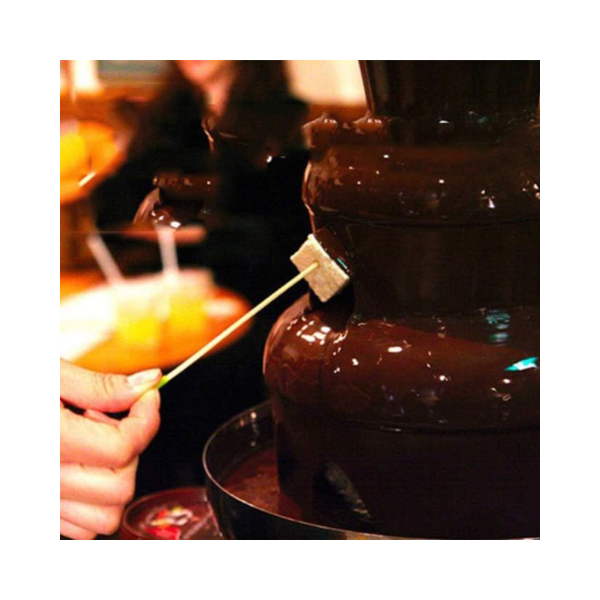 Máquina de Fondue con Fusión Eléctrica 3 Capas