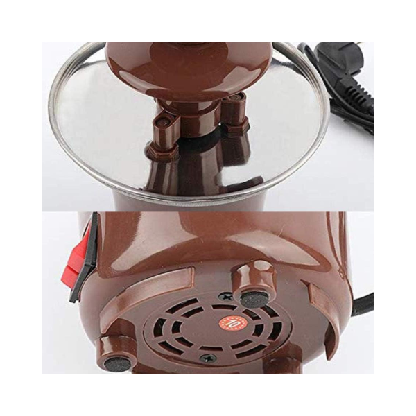 Máquina de Fondue con Fusión Eléctrica 3 Capas