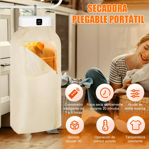 Secadora Portátil Inteligente