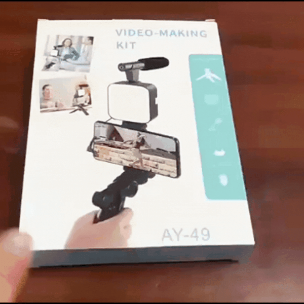 Kit de Grabación Móvil para Video y Fotos 📸🎙️