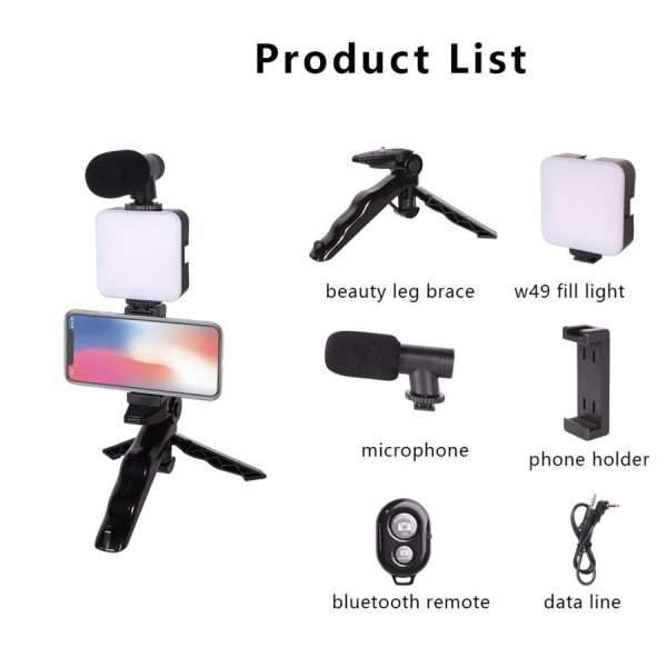Kit de Grabación Móvil para Video y Fotos 📸🎙️