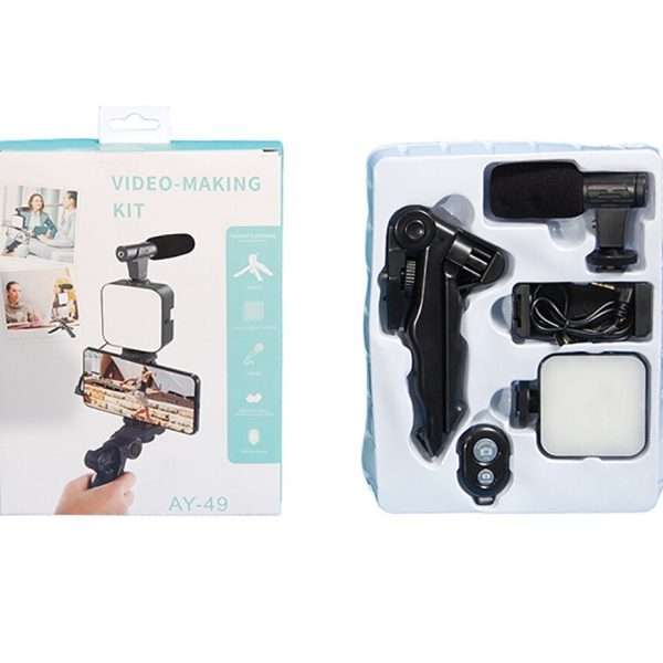 Kit de Grabación Móvil Profesional para Video y Fotos