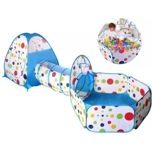 Carpa Piscina con Túnel para Niños