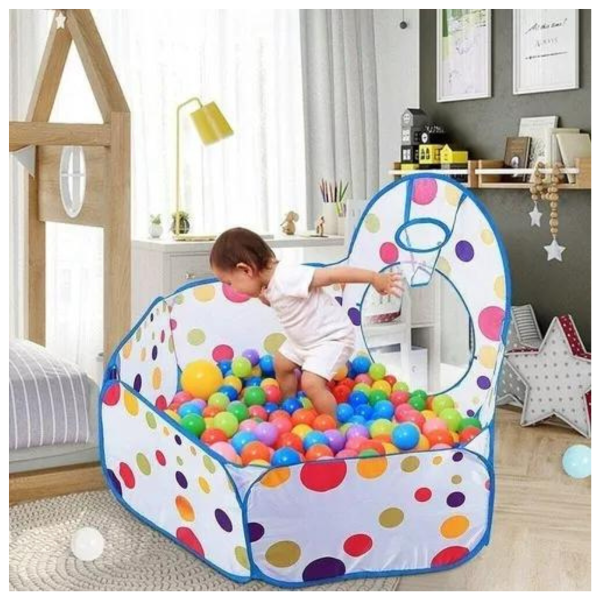 Carpa Piscina con Túnel para Niños