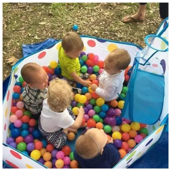 Carpa Piscina con Túnel para Niños