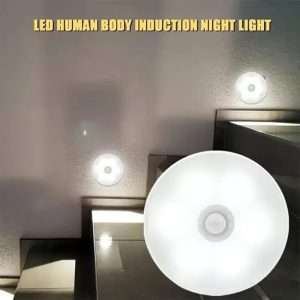 luz nocturna LED con sensor de movimiento, luz con sensor, lámpara con detección de movimiento