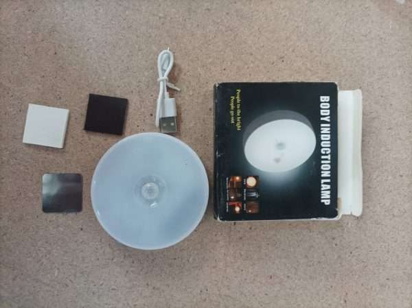 luz nocturna LED con sensor de movimiento, luz con sensor, lámpara con detección de movimiento