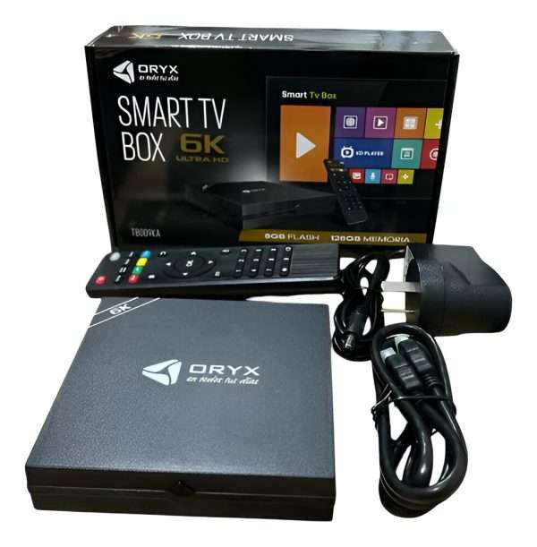 TV Box 6K Ultra HD Android 128GB