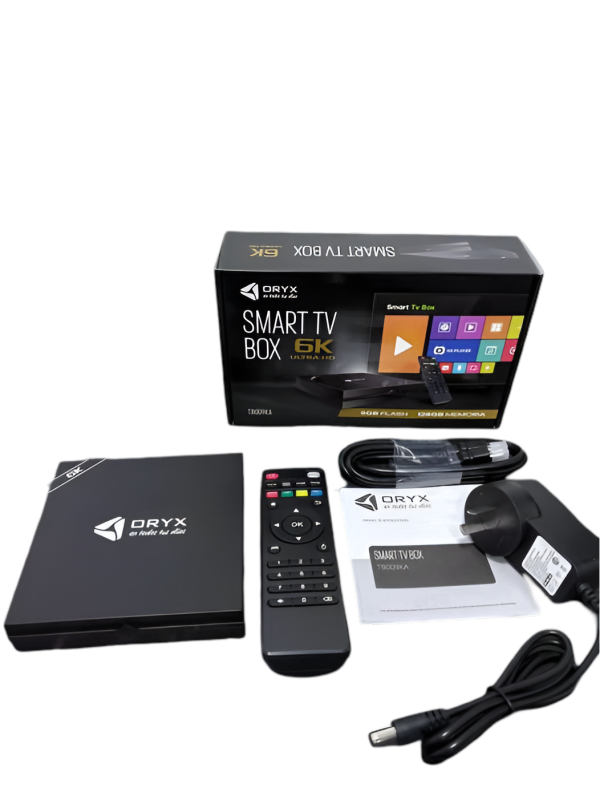 TV Box 6K Ultra HD Android 128GB