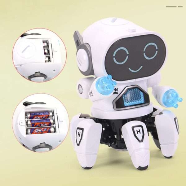 Robot Mascota Musical Bailarín con Luces LED