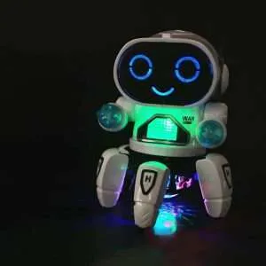 Robot Mascota Musical Bailarín con Luces LED