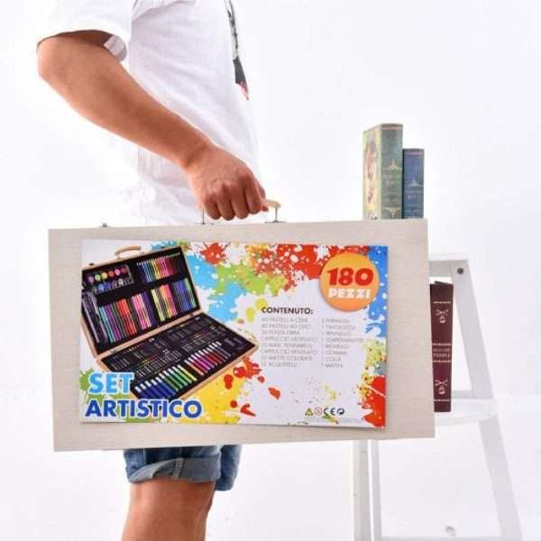 Juego de arte premium de 180 piezas