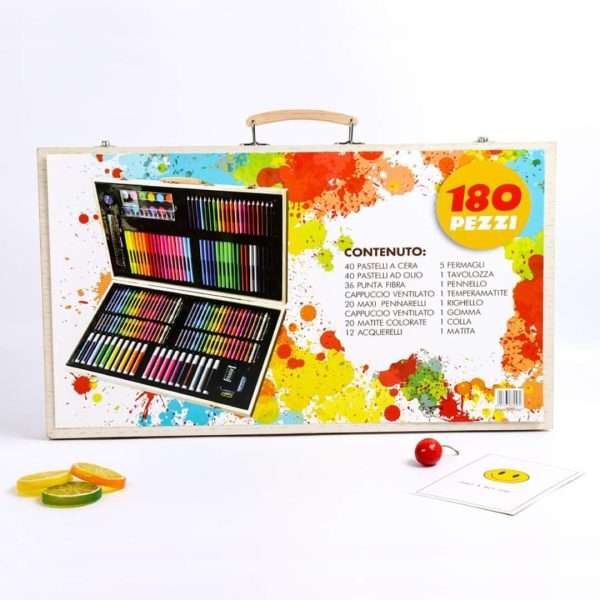Juego de arte premium de 180 piezas