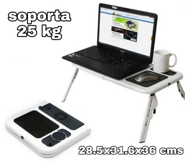 Mesa Notebook Portátil con Enfriador