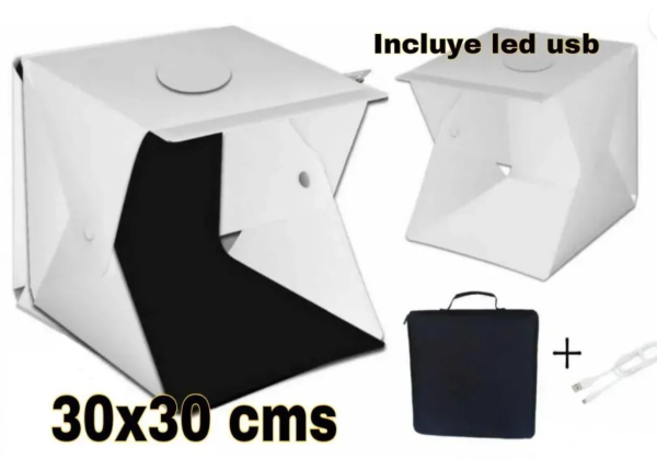 Caja de Luz para Fotos 30×30 cm