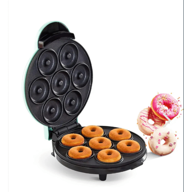 Mini Máquina de Donas Eléctrica Antiadherente