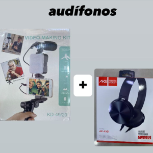 Pack Completo de Grabación Audífonos