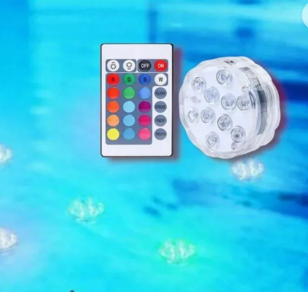 Foco Luz Led RGB Sumergible