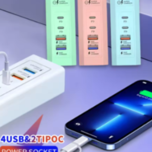 USB de dos puertos Tipo C